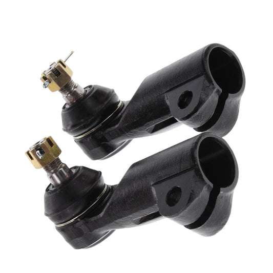 2PCS Greasable Tie Rod Ends Suitable For Nissan Patrol GQ Y60 7/92 Onward