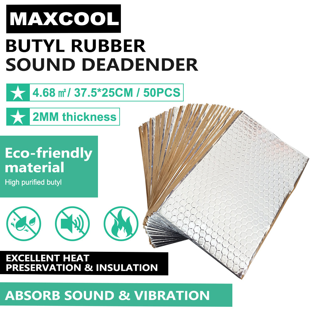 {{ Car Butyl Rubber Sound Deadener Proofing Roll Insulation Self Adhesive }} - Buy Car Parts Online at {{ Kaka Auto Parts }}.