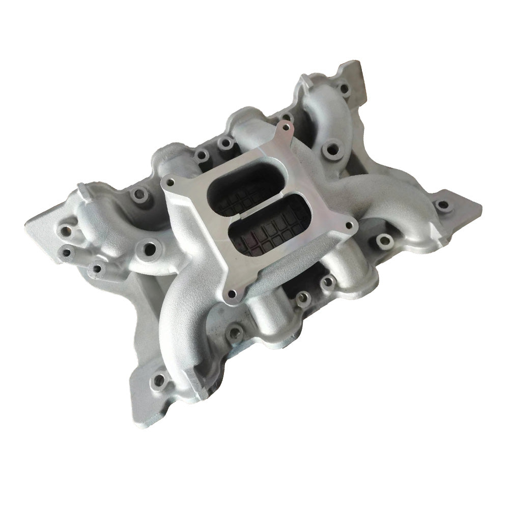 {{ Intake Manifold, For SB Ford 302, 351 Cleveland, Dual Plane, Aluminium }} - Buy Car Parts Online at {{ Kaka Auto Parts }}.