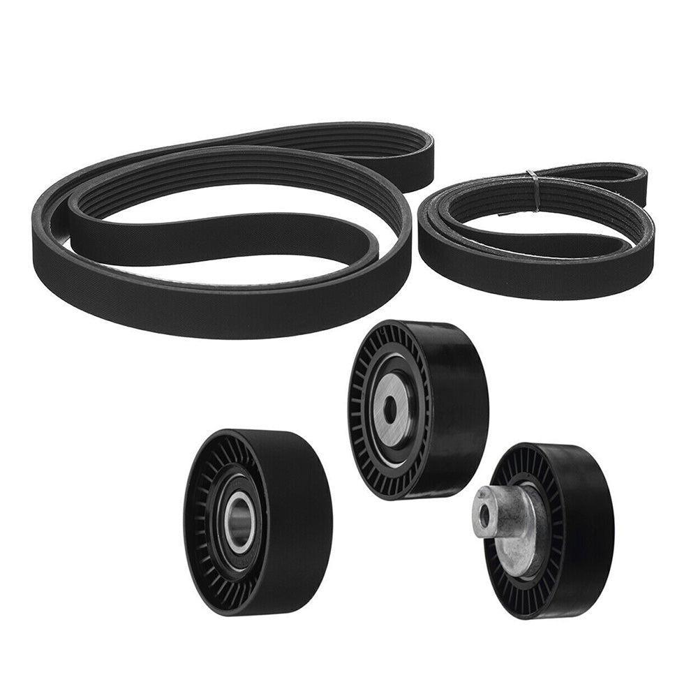 Belt Tensioner Pulley Drive Belt Kit Suitable For BMW E46 E39 E38 X5 E53 Z3 E36