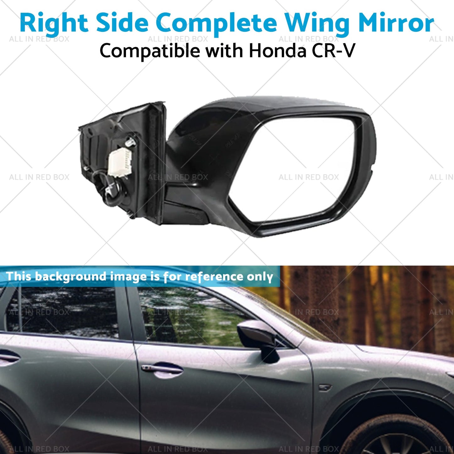 {{ Right Door Mirror Suitable for Honda CRV CR-V RM 2012-2017 Blinker RH }} - Buy Car Parts Online at {{ Kaka Auto Parts }}.