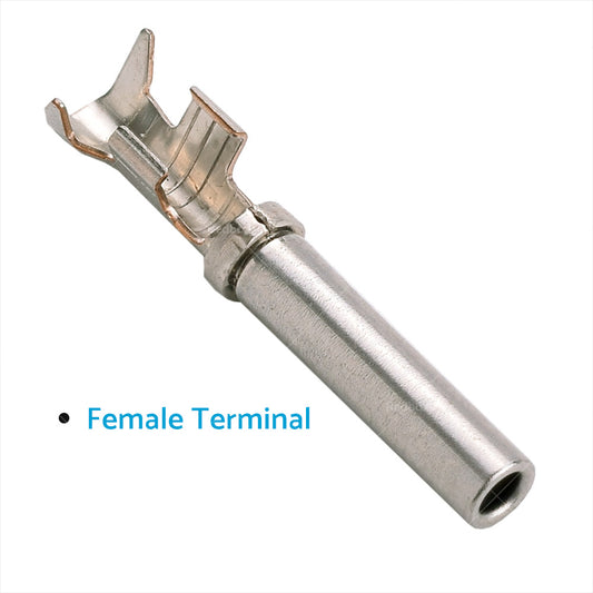 50 Pairs Deutsch No.16 Solid Terminal Connectors Suitable For Automotive & Electrical Wiring