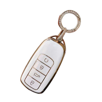 compare product Car Remote Key Fob Case Cover Suitable For Chery Omoda 5 TPU Beige
