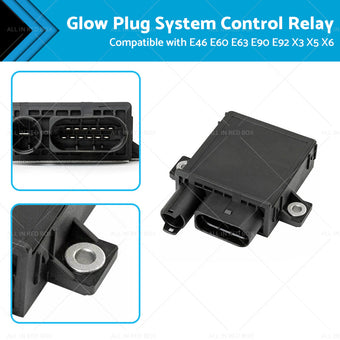 compare product 12217801201 Glow Plug System Control Relay Suitable for BMW E46 E60 E63 E90 E92