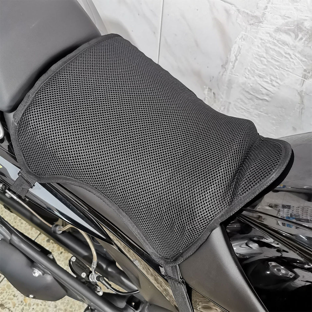 Universal Motorcycle Comfort Gel Seat Cushion Air Pillow Pad Cover Suitable For Motorbike