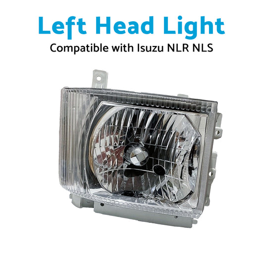 LH Head Light Lamp Suitable for Isuzu NLR NLS NNR NPR NPS Truck 08-On