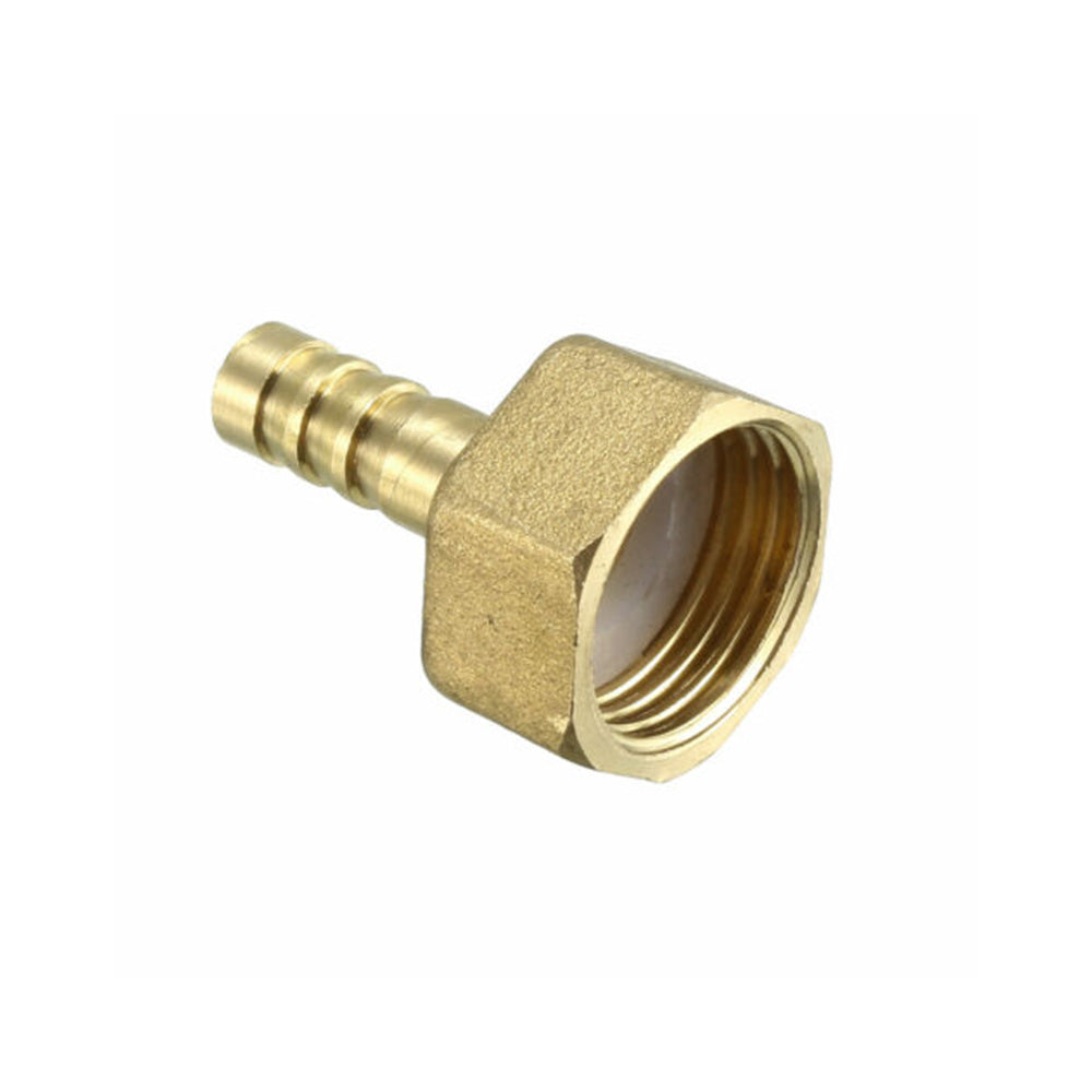 3x Brass Barb Pipe Fitting Coupler Connector 1/2BSP Female Thread to 12mm Hose