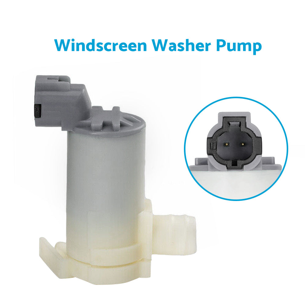2x Windscreen Washer Pump Motor Suitable For Nissan Patrol GU Y61 2.8TD Front & Rear