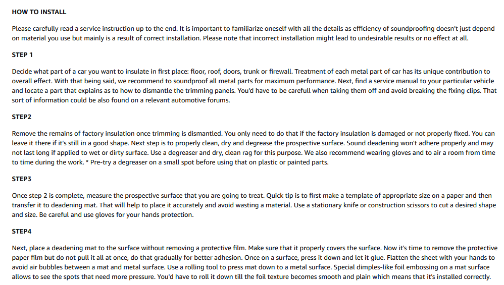 {{ Car Butyl Rubber Sound Deadener Proofing Roll Insulation Self Adhesive }} - Buy Car Parts Online at {{ Kaka Auto Parts }}.