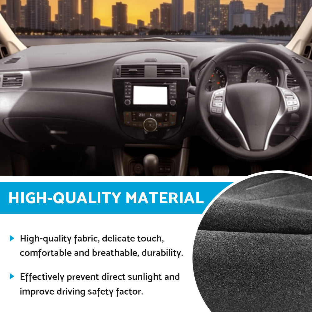 Non-Slip Dash Mat Suitable For Nissan Pulsar B17 C12 2013-2016 Dashboard Cover