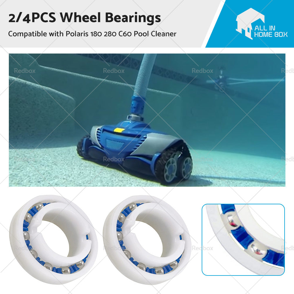 {{ 2/4PCS Wheel Bearing Suitable for Zodiac MX MX6 MX8 AX10 Baracuda Pool Cleaner }} - Buy Car Parts Online at {{ Kaka Auto Parts }}.