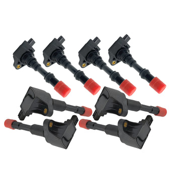 compare product 8Pcs Ignition Coils 3 Pins Suitable For Honda Jazz GD GE2 GE3 Civic ES ET 1.3L