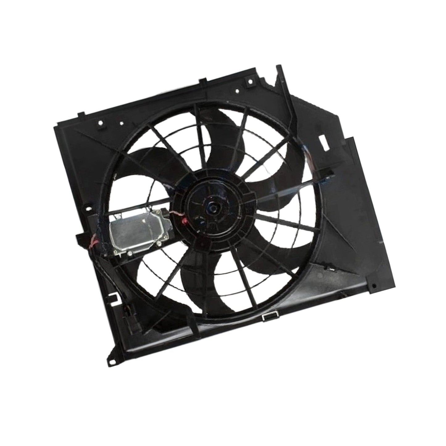 Radiator Cooling Fan With Control Module & Brush Motor Suitable For BMW E46