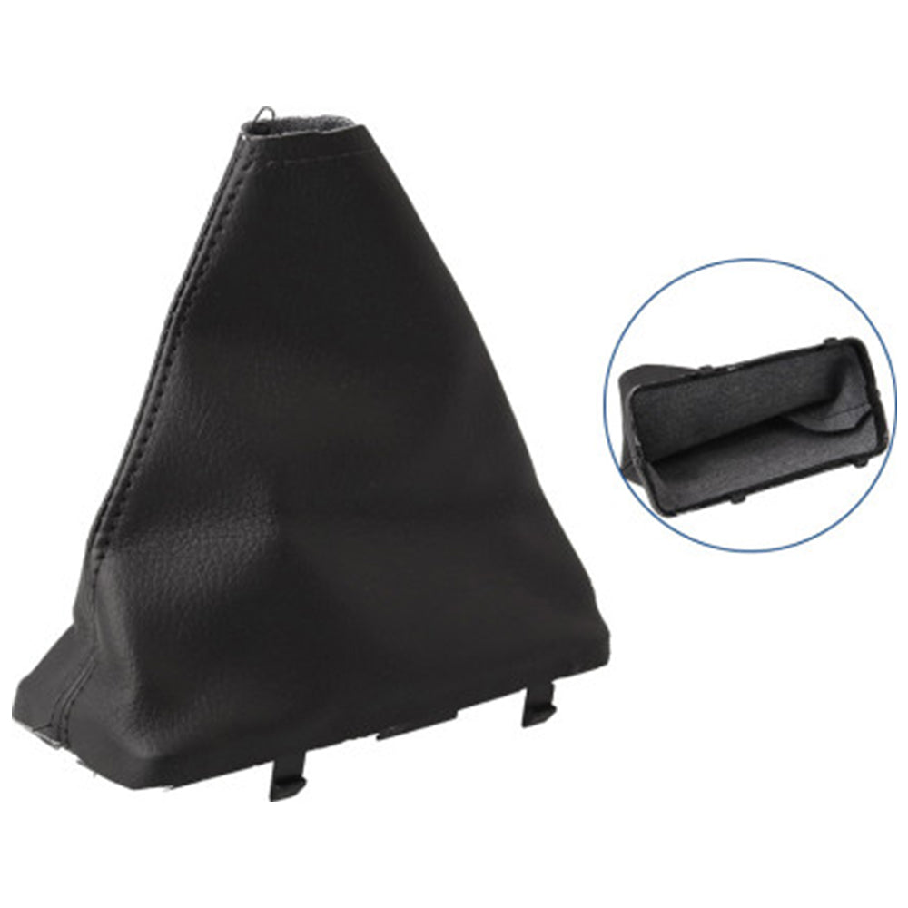 {{ Set Handbrake and T-Bar Boot Cover Black Leather for Ford Falcon FG FG-X 2008~2018 }} - Buy Car Parts Online at {{ Kaka Auto Parts }}.