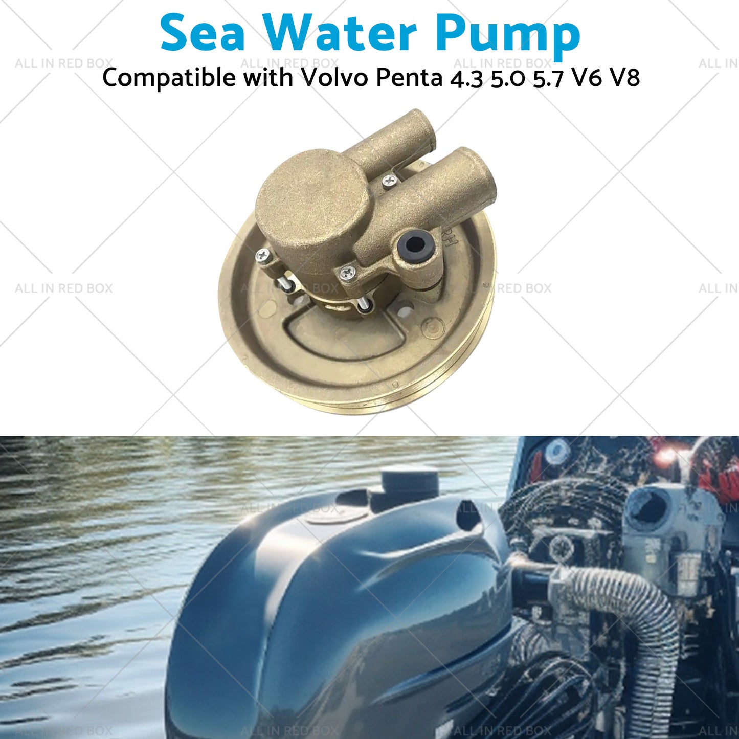 {{ 3812519 Raw Sea Impeller Water Pump For Volvo Penta 4. 3 5. 0 5. 7 V6 V8 21212799 }} - Buy Car Parts Online at {{ Kaka Auto Parts }}.