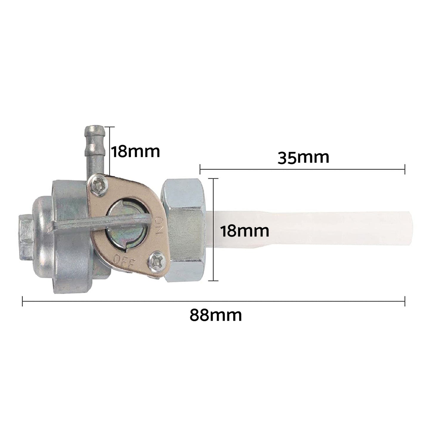 Fuel Tap Tank Switch Valve Petcock For Honda Generator Harbor Freight Champion