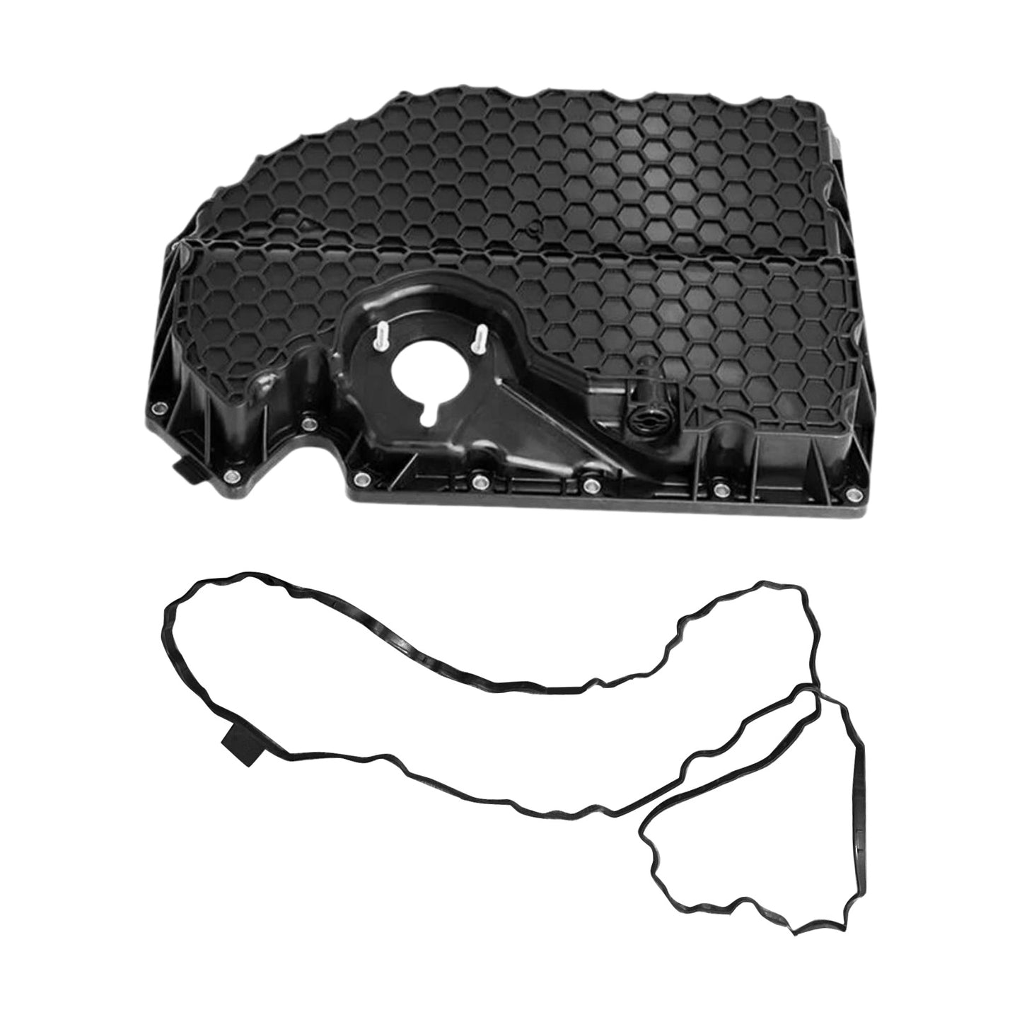 {{ Oil Sump Pan 06K103600R Plastic Suitable for VW Golf Passat Alltrack Arteon 2.0L }} - Buy Car Parts Online at {{ Kaka Auto Parts }}.