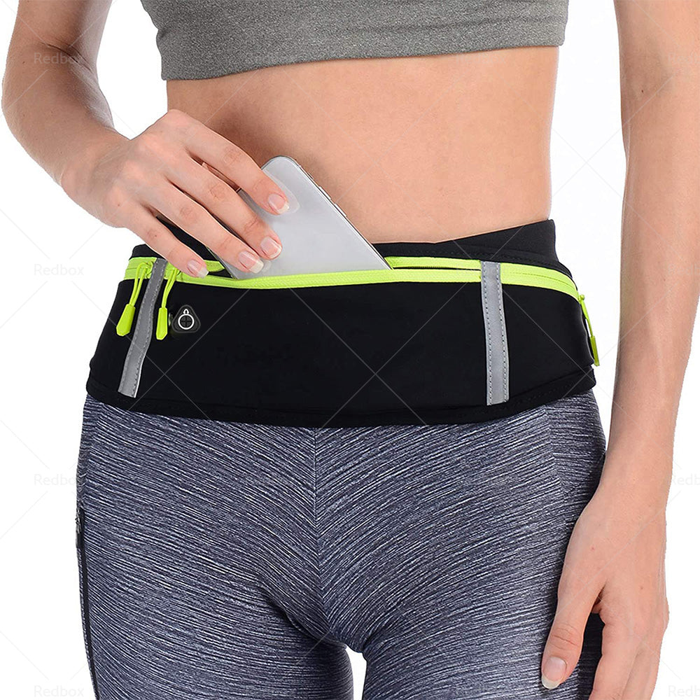 {{ Waterproof Running Hiking Sport Bum Bag Travel Money Phone Belt Waist Zip Pouch }} - Buy Car Parts Online at {{ Kaka Auto Parts }}.