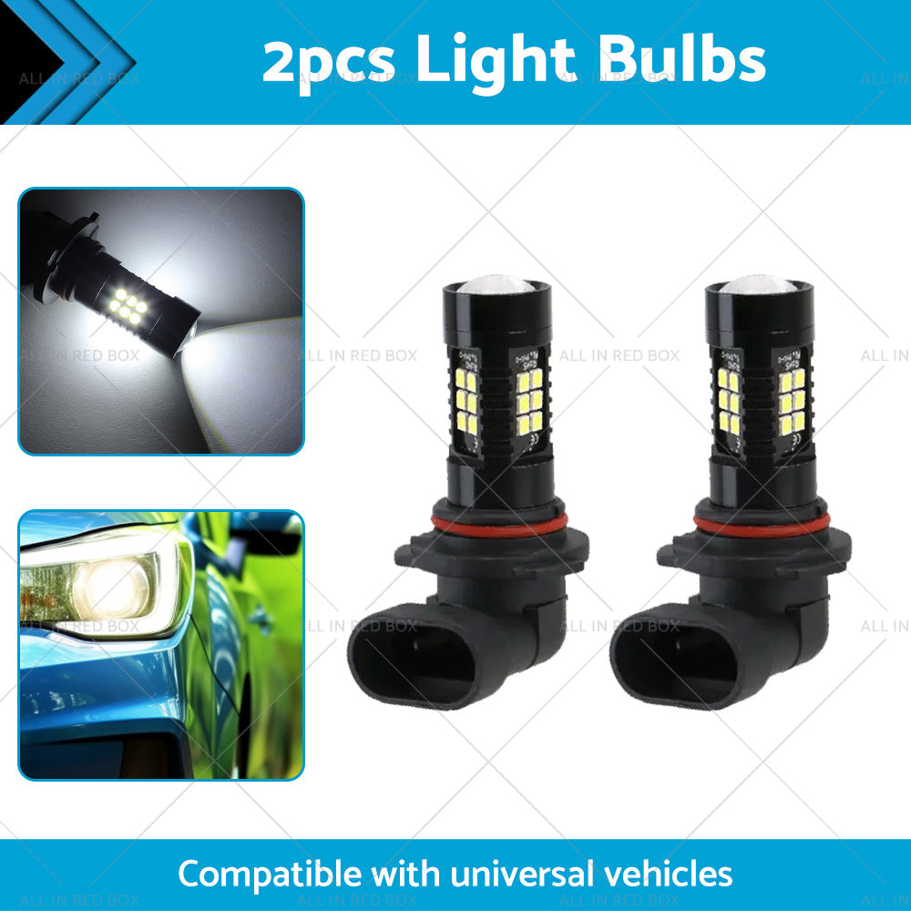 {{ 2PCS 9006 HB4 LED Fog Light 6000K White 3030 21 SMD Car Driving DRL Light Bulbs }} - Buy Car Parts Online at {{ Kaka Auto Parts }}.