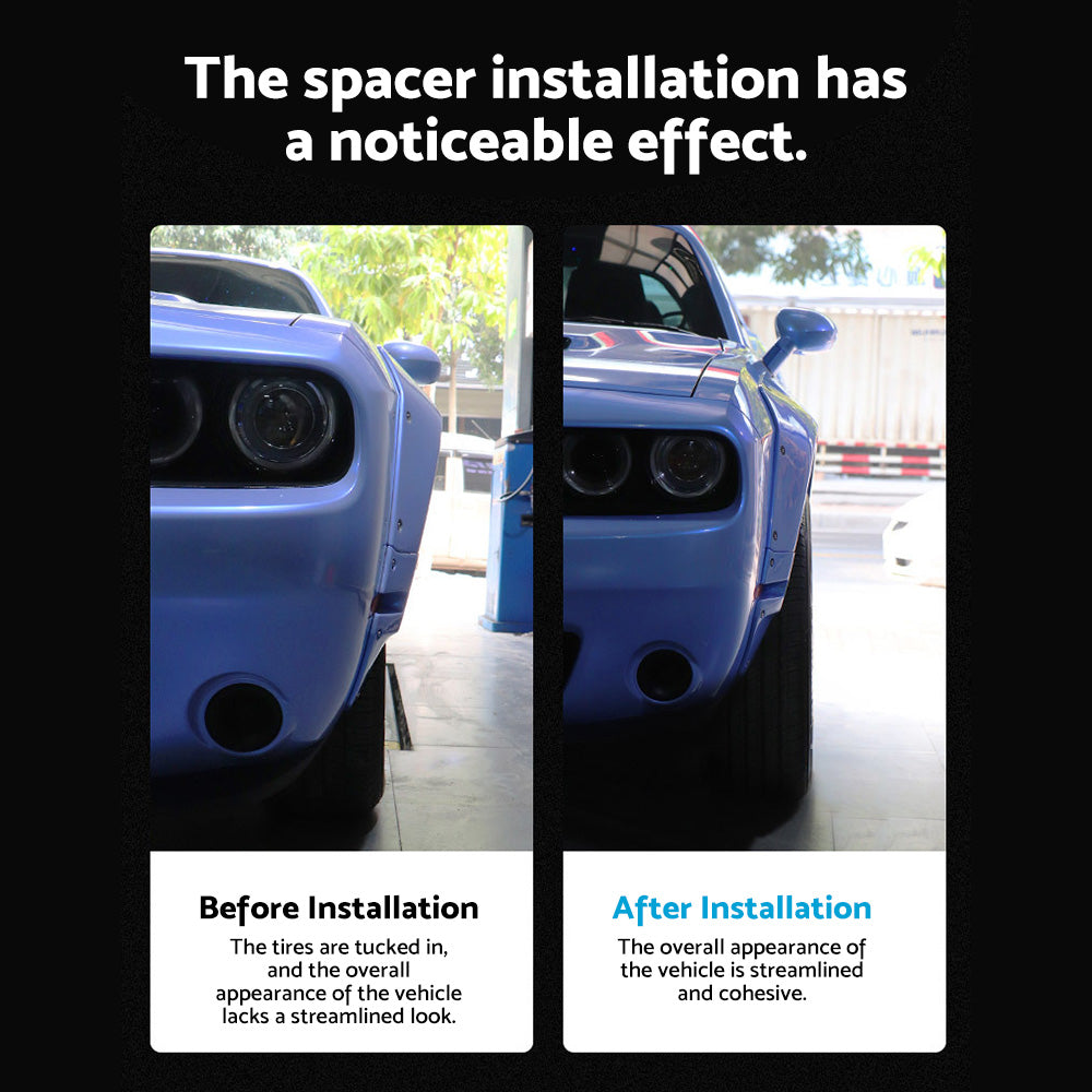 2x 10mm 6061-T6 Wheel Spacers Suitable For Porsche Cayman, Cayenne & Panamera