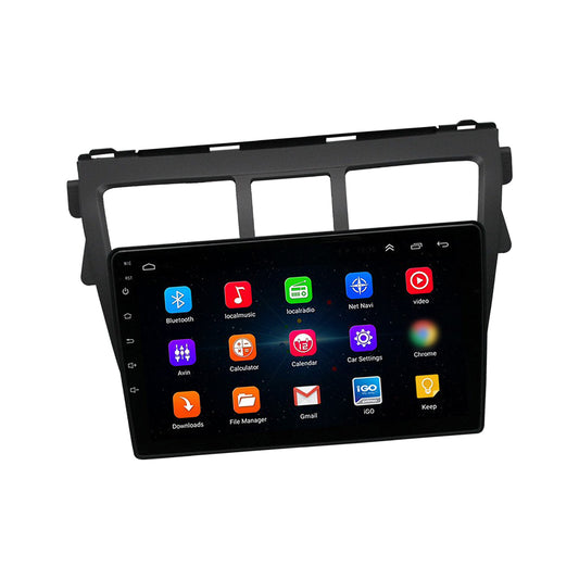 Android 13 Car Radio Wifi Stereo CarPlay Suitable for Toyota VIOS Yaris 07-12