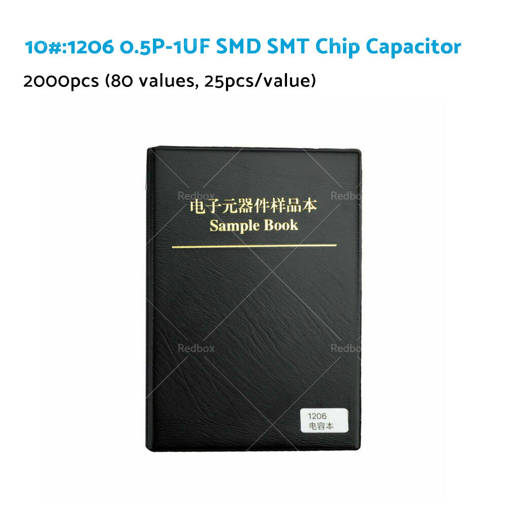 {{ 1x 0201/0402/0603/0805/1206 SMD/SMT Capacitor Chip Resistor Samples Book Kit }} - Buy Car Parts Online at {{ Kaka Auto Parts }}.