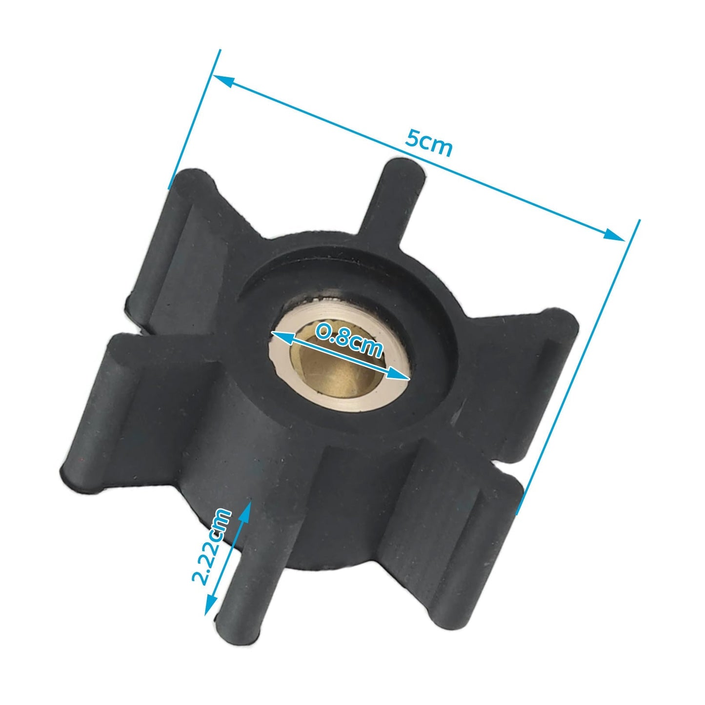 2x Impeller & O-Ring Kit Suitable For Milwaukee M18 Transfer Pumps 49-16-2771