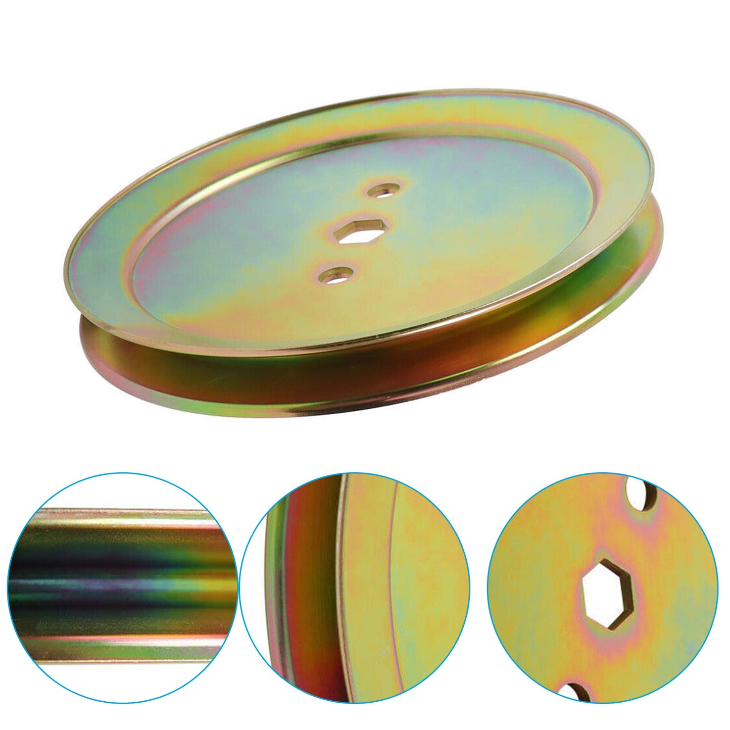 GX20367 Blade Spindle Pulley Suitable for Selected D and L Series John Deere Mowers