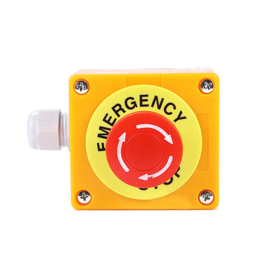 Emergency Stop Shut Off Push Buttons Switch 1NO  1NC e-stop Push Button AU