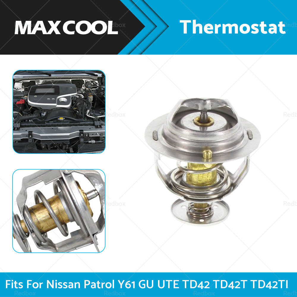 {{ Thermostat For Nissan Patrol Y61 GU UTE TD42 TD42T TD42TI Diesel Engine 98-12 }} - Buy Car Parts Online at {{ Kaka Auto Parts }}.