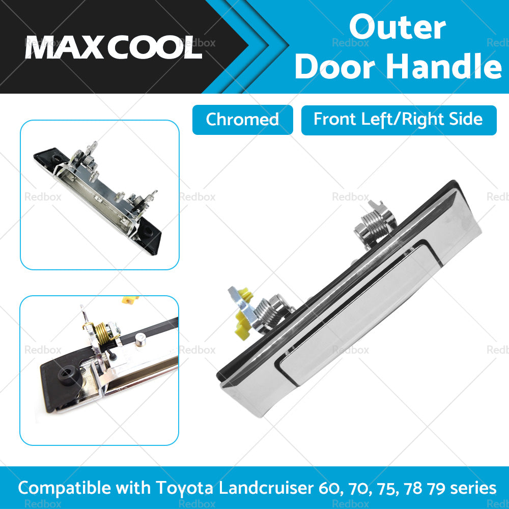{{ Door Handle Front LH or  RH Suitable for Toyota Landcruiser 60 70 75 78 79 80-07 }} - Buy Car Parts Online at {{ Kaka Auto Parts }}.