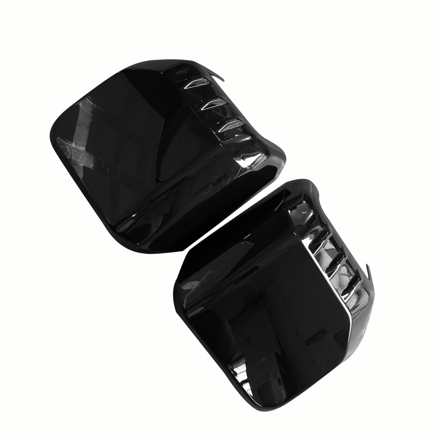 Side Rear View Mirror Cover Suitable For Prado LC250 J250 2024 on Glossy Black