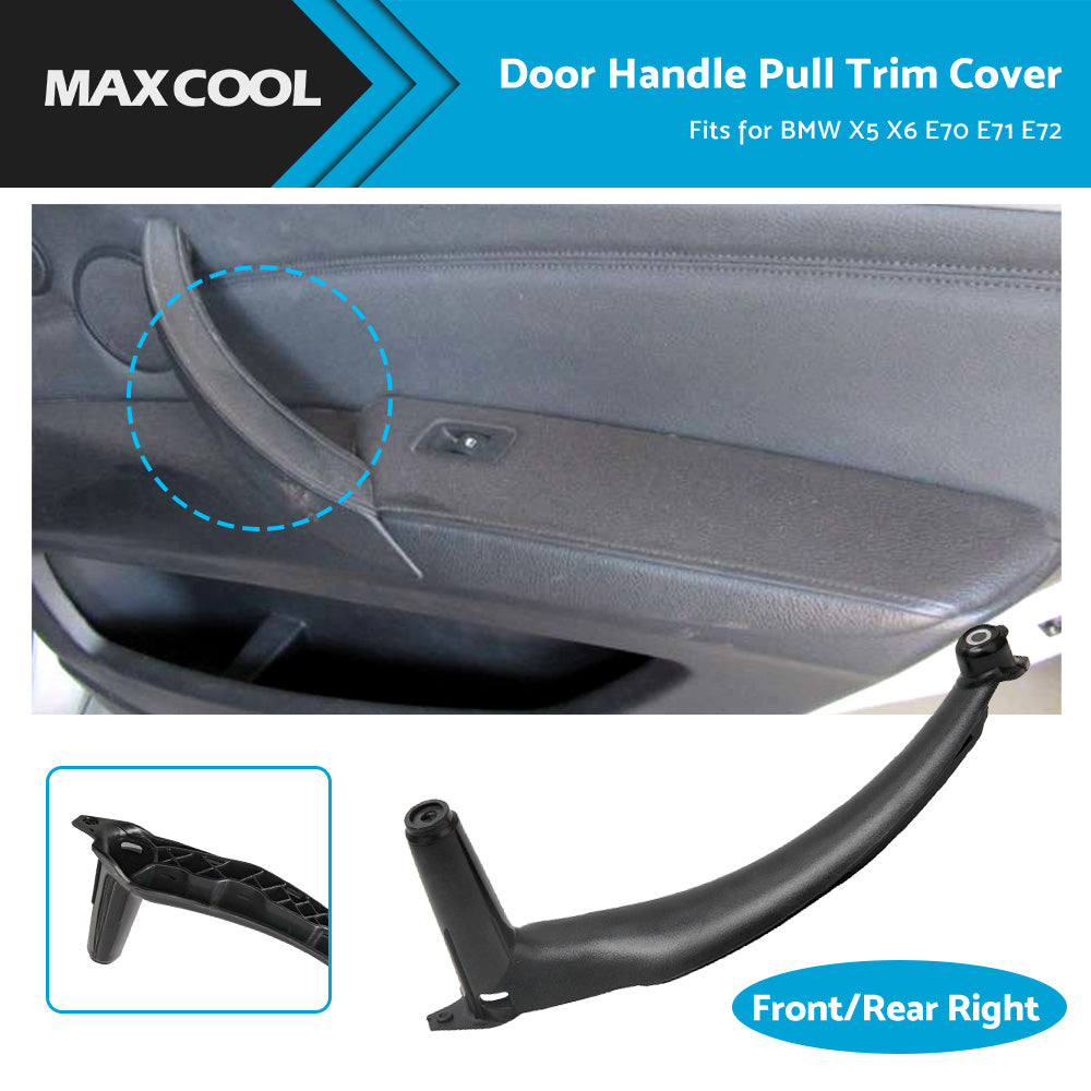 {{ Right RH Front  or  Rear Door Handle Pull Trim Cover FITS BMW X5 E70 2007~20 }} - Buy Car Parts Online at {{ Kaka Auto Parts }}.
