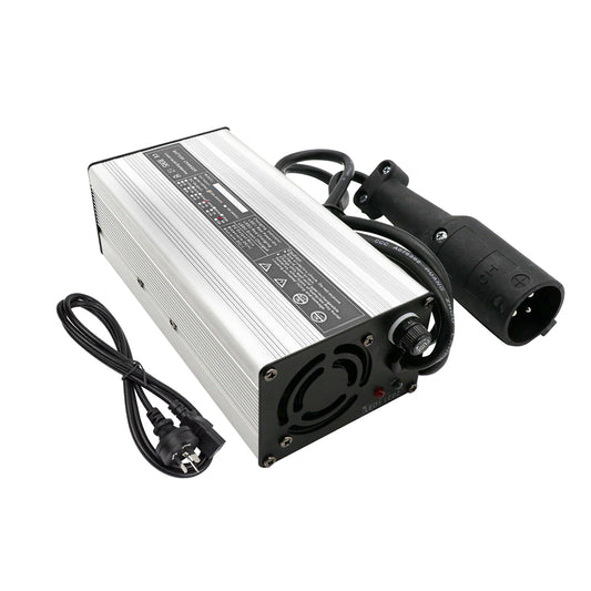 48V 6A Snap-Head 3-Pin Plug Battery Charger Suitable For EZ-GO TXT & Club Golf Cart
