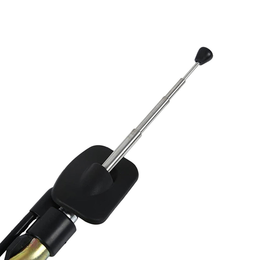 1x Radio Antenna Guard Mount Car Aerial 4 Sections Suitable For Nissan Navara D22