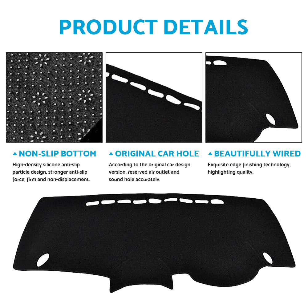 Non-Slip Dash Mat Suitable For Honda Jazz GE 2008-2014 Dashboard Cover