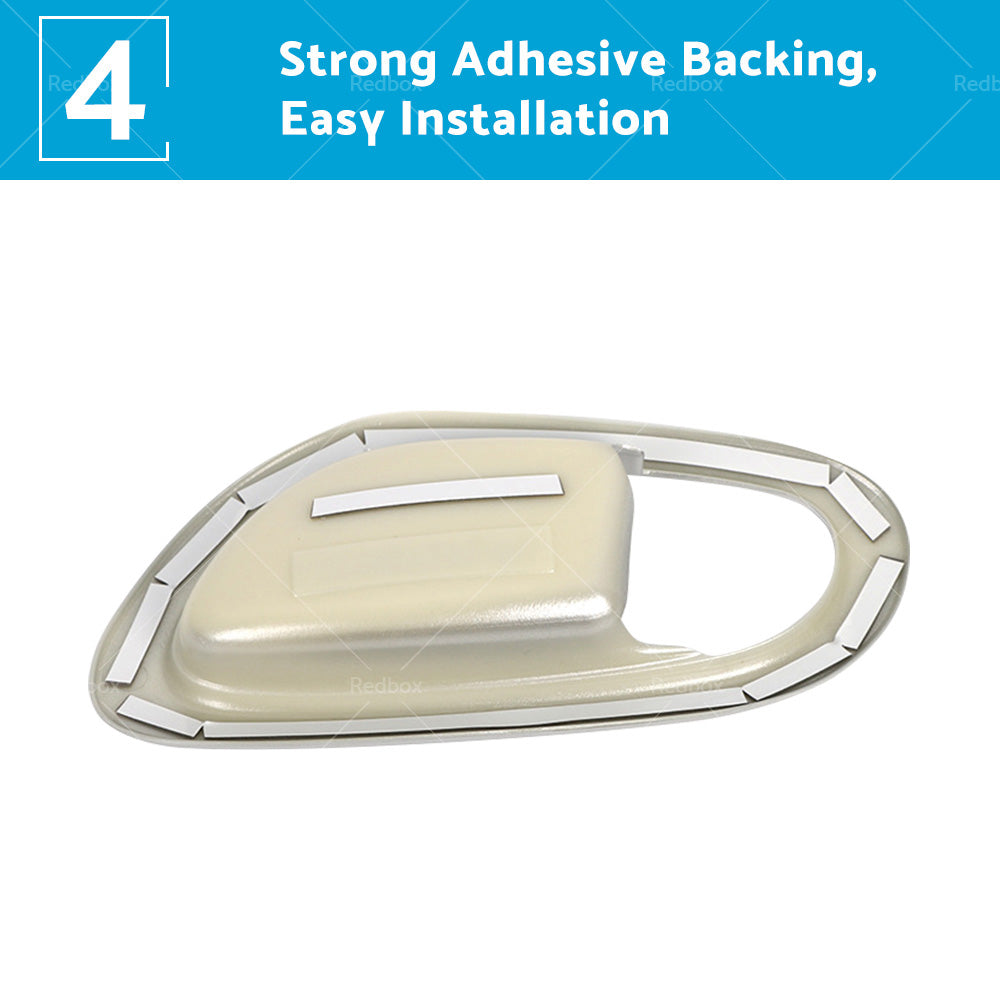 {{ Carbon Black Interior Door Bowl Cover Trim Fit For Nissan Navara NP300 2015-2021 }} - Buy Car Parts Online at {{ Kaka Auto Parts }}.