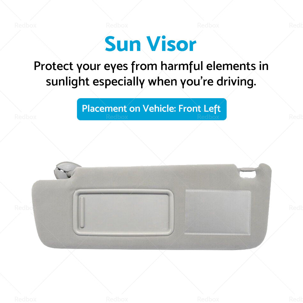 {{ LH Sun Visor Suitable For Toyota Prado TRJ120 RZJ120 LJ120 KDJ120 GRJ120 KZJ120 }} - Buy Car Parts Online at {{ Kaka Auto Parts }}.