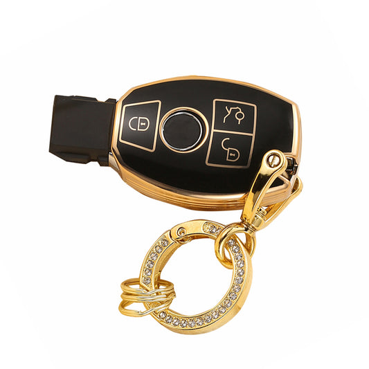 TPU Remote Car Key Fob Cover Case Suitable for  Mercedes A B C E G S Class CLA