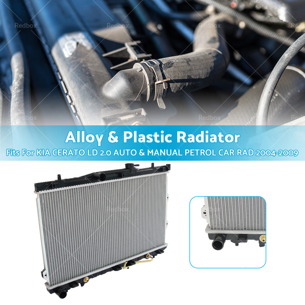 Radiator Suitable For Kia Cerato LD 2.0 4-Cyl G4GC 2004-2009 – Auto & Manual Petrol