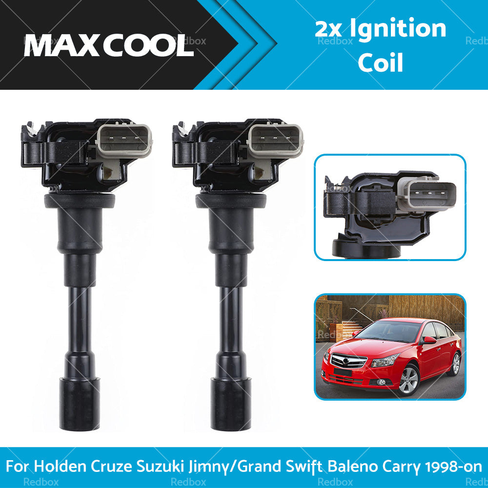 {{ 2x Ignition Coil For Holden Cruze Suzuki Jimny/Grand Swift Baleno Carry 1998-on }} - Buy Car Parts Online at {{ Kaka Auto Parts }}.
