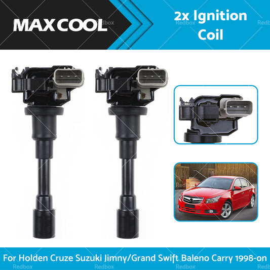 {{ 2x Ignition Coil For Holden Cruze Suzuki Jimny/Grand Swift Baleno Carry 1998-on }} - Buy Car Parts Online at {{ Kaka Auto Parts }}.