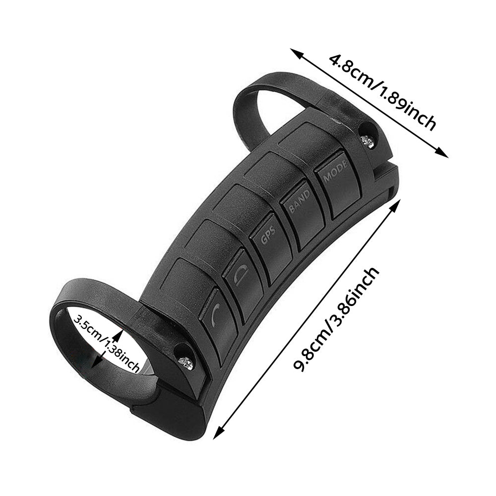 Universal Wireless Steering Wheel Remote Control Button for Car Stereo DVD