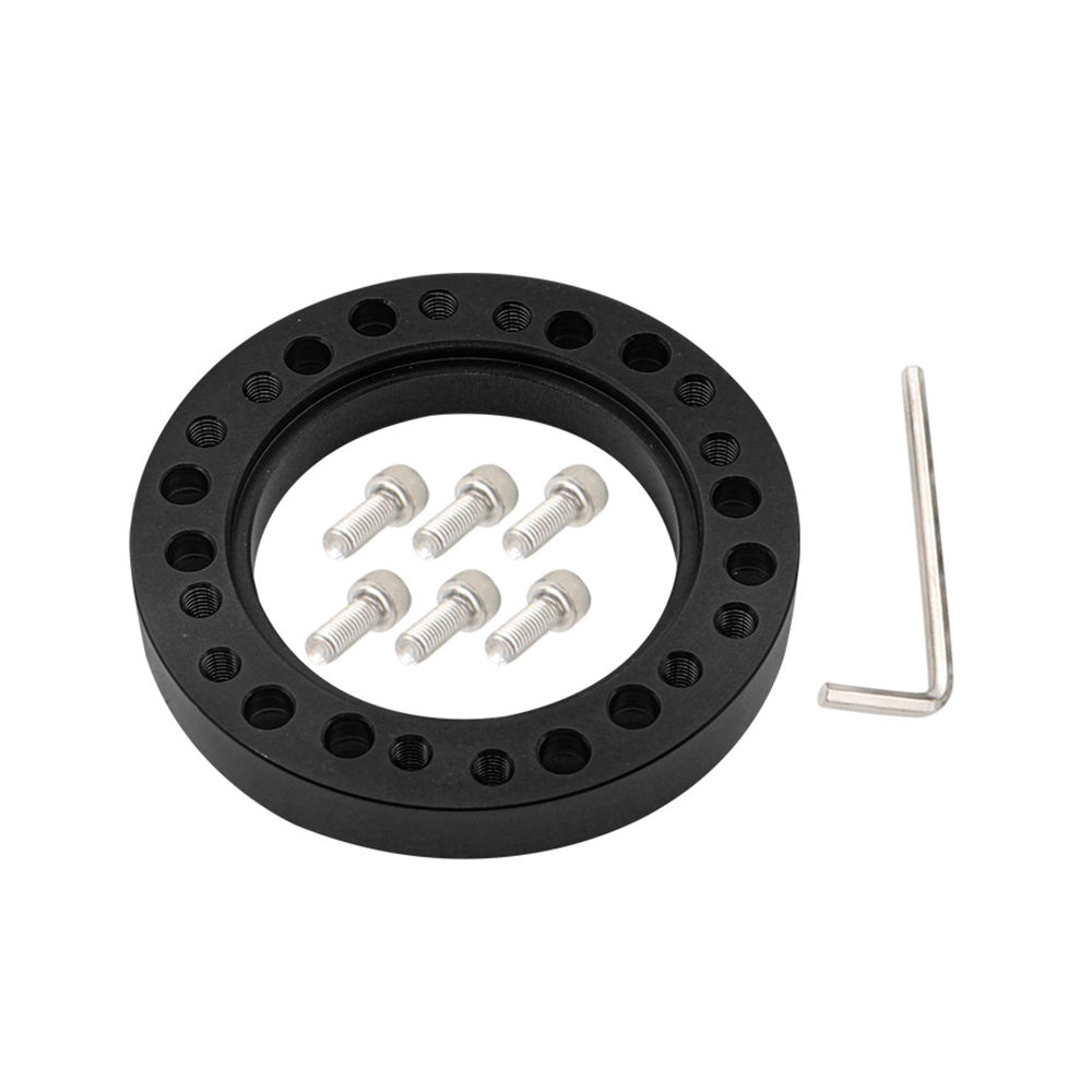 Black Steering Wheel Hub Adapter Spacer Suitable For MOMO to NARDI Quick Release