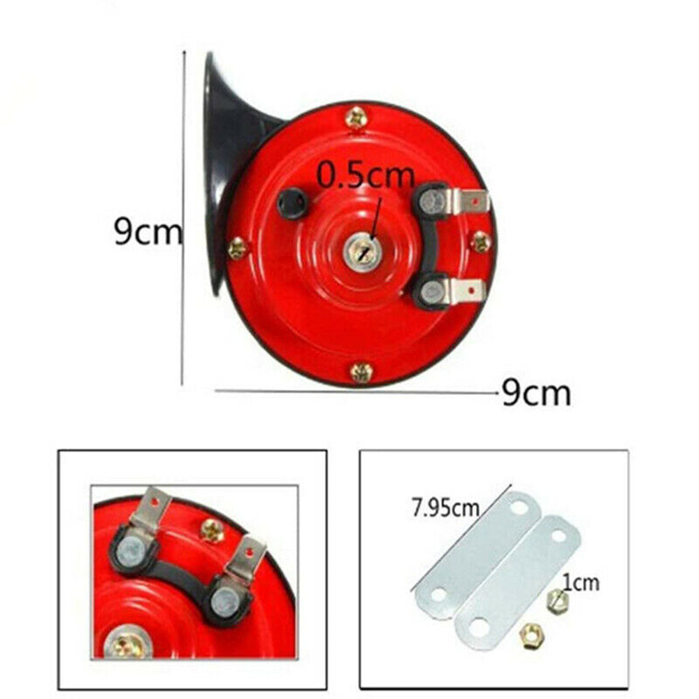 {{ 1 Pair 12V 300DB Super Train Horn For Trucks SUV Car Boat Motorcycles Speaker }} - Buy Car Parts Online at {{ Kaka Auto Parts }}.
