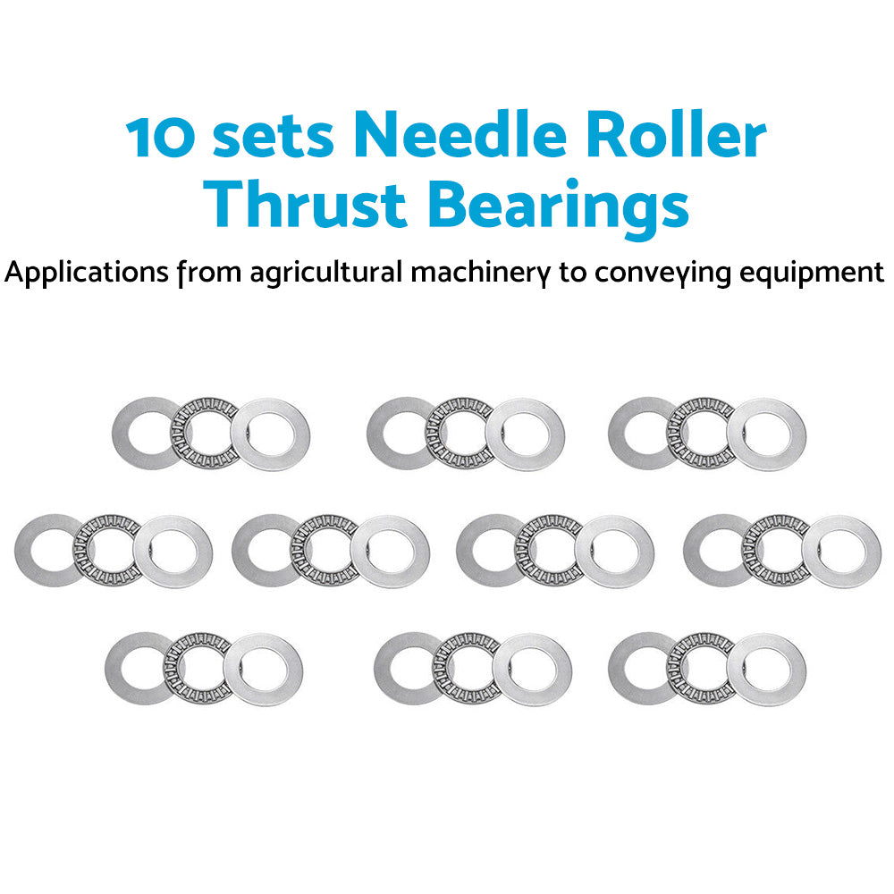 {{ 10PCS 20mm x 35mm x 2mm AXK2035 Thrust Needle Roller Bearing with AS2035 Washer }} - Buy Car Parts Online at {{ Kaka Auto Parts }}.