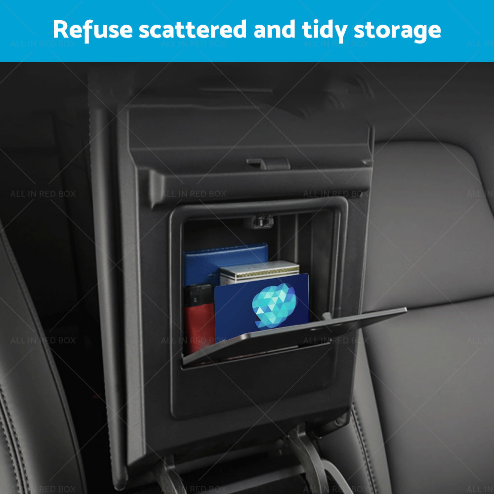 {{ Console Organizer Tray Armrest Hidden Storage Box Suitable for Tesla Model 3 Y }} - Buy Car Parts Online at {{ Kaka Auto Parts }}.