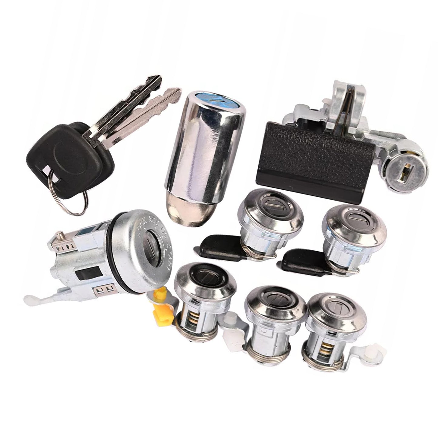 Cylinder Lock Ignition, Door, Fuel, Wheel & Glove Box Suitable For Toyota Land Cruiser HDJ78
