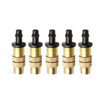 compare product 5-20x Brass Spray Misting Nozzle Sprinkler Head Garden Farm Irrigation Connector