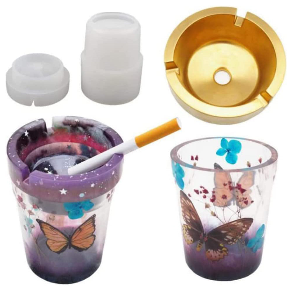 {{ ?Silicone DIY Ashtray Epoxy Resin Mold Handmade Resin Casting DIY Home Decor }} - Buy Car Parts Online at {{ Kaka Auto Parts }}.
